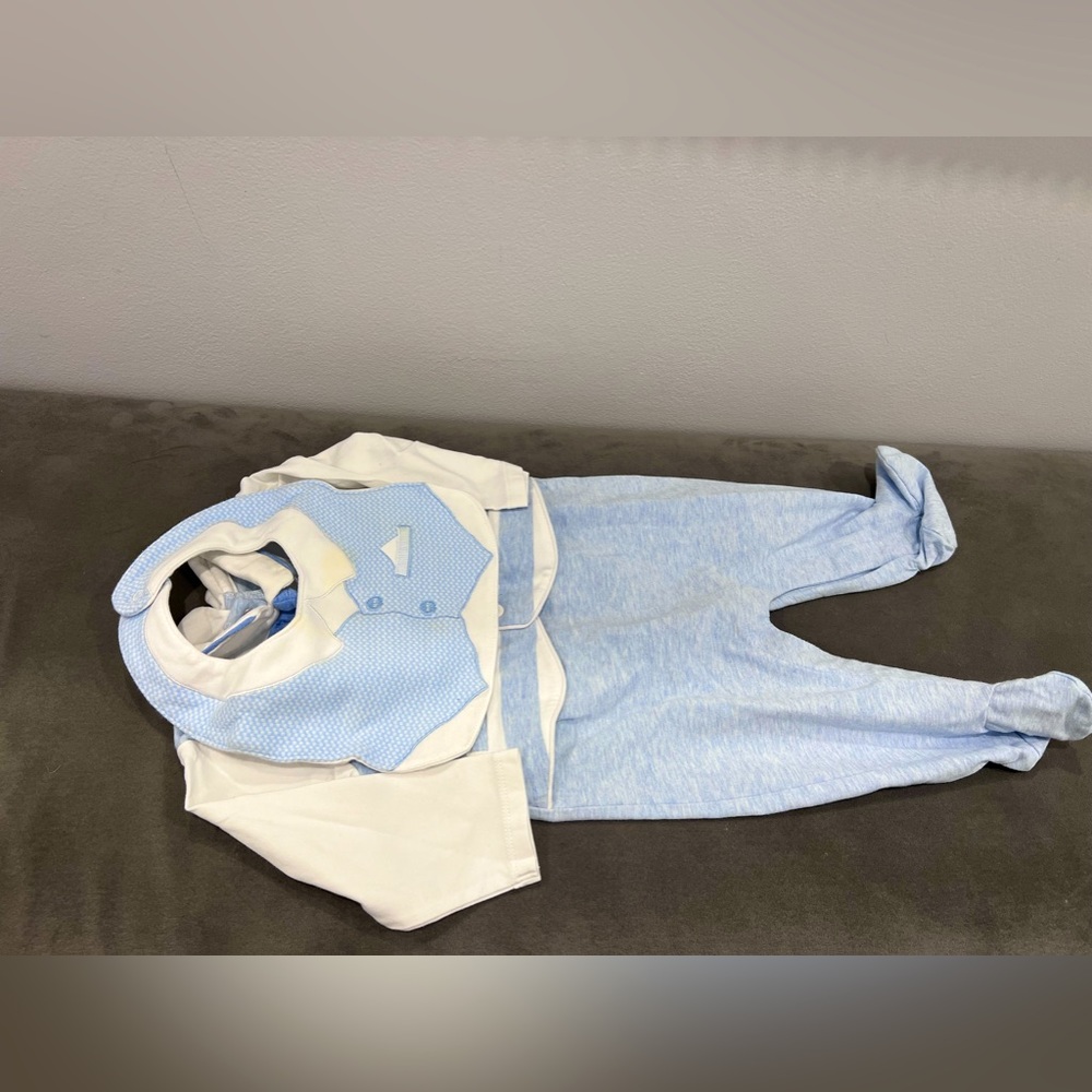 Mayoral baby boys tuxedo pj